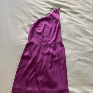 purple hours cocktail dress